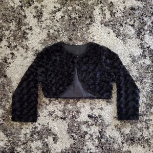 SWEET KIDS USA Faux-Fur Cover Up Jacket Cape